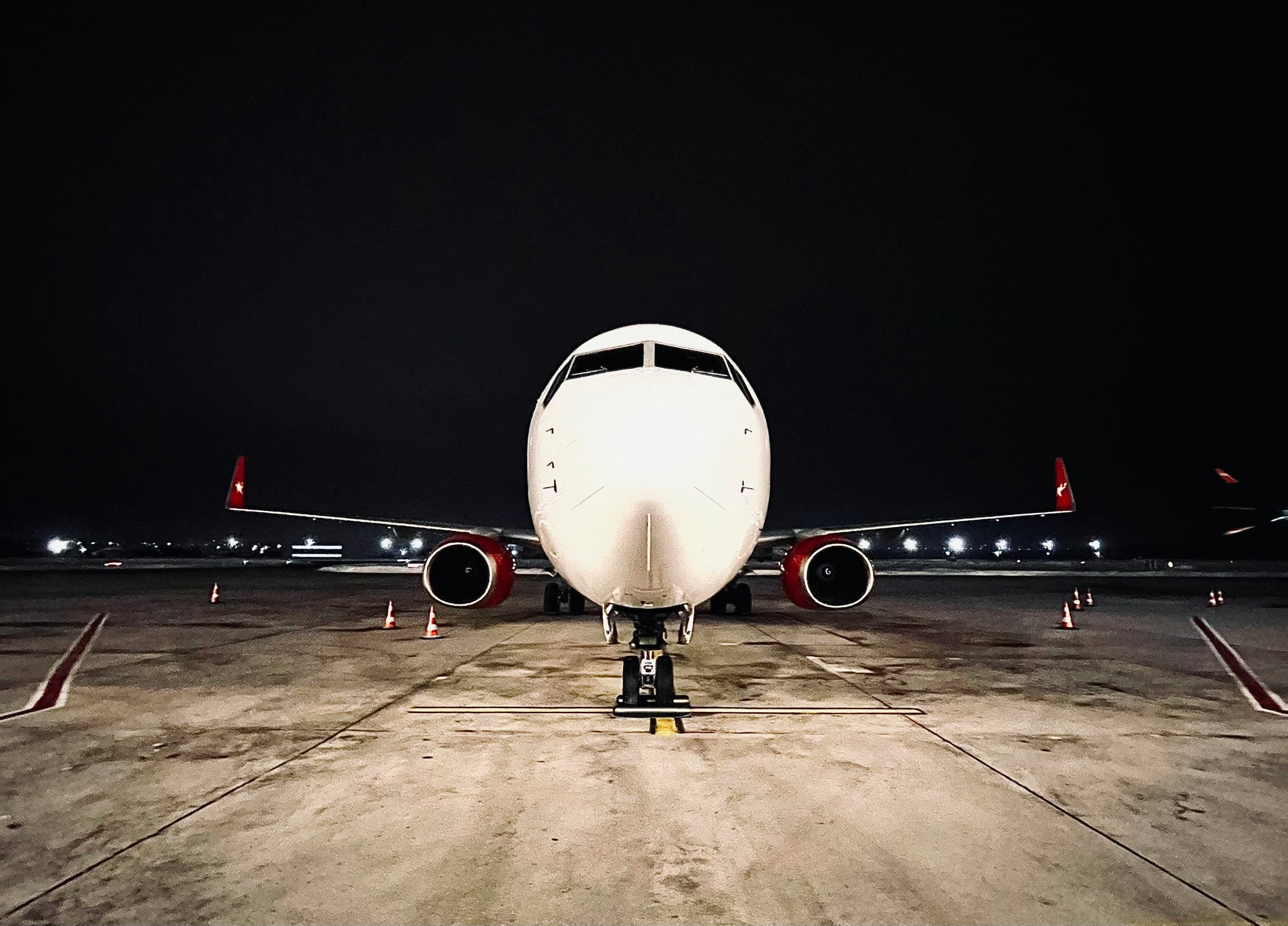 Antalya Airport arrivals area and terminal exterior